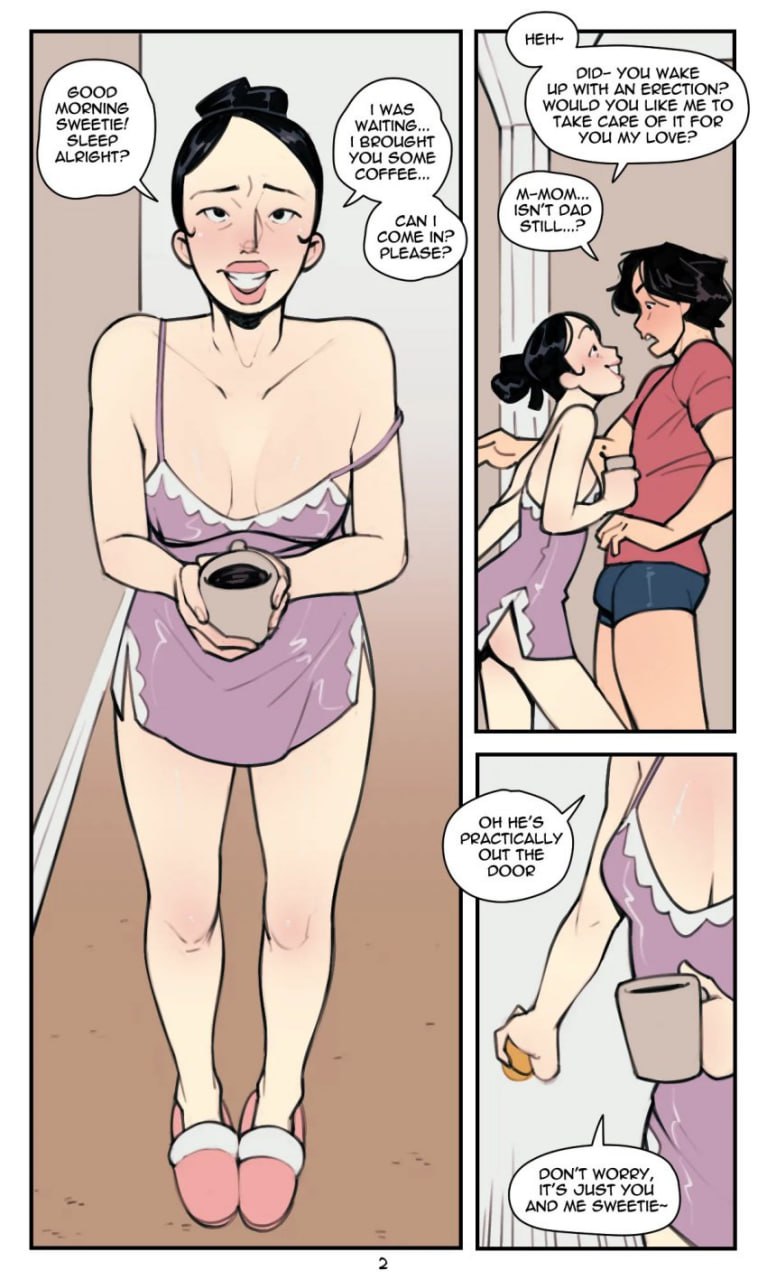 Mom Offers To Take Care of Son's Erection A loving mom offers to take care of her son's morning wood, asking if he'd like her to handle his erection and asking to come into his room.