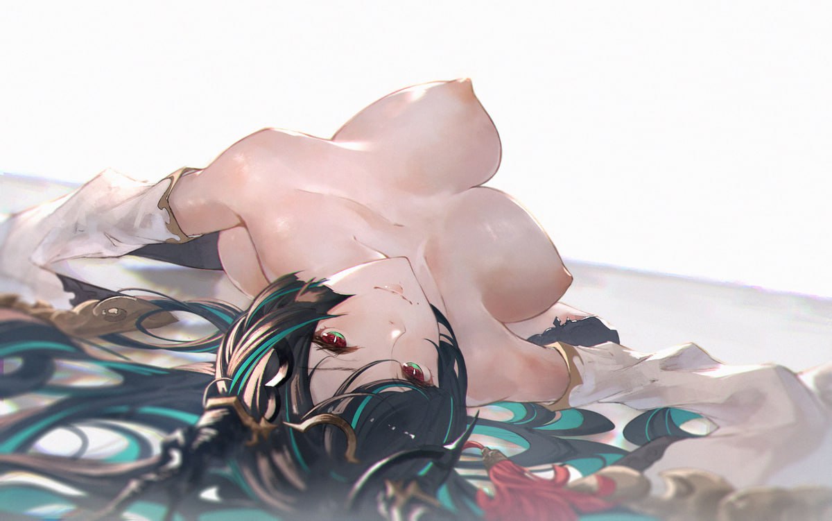 Sensual Hentai Girl With Big Tits Sensual Hentai Girl Baring Her Big Tits